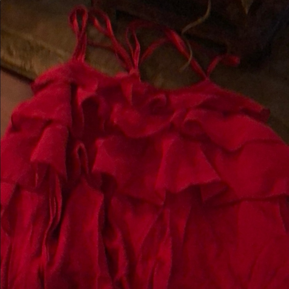 Pretty red Express tank top